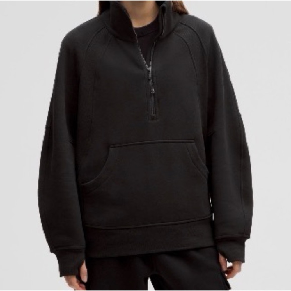 NWT Lululemon Scuba Oversized Funnel-Neck Half Zip
Long